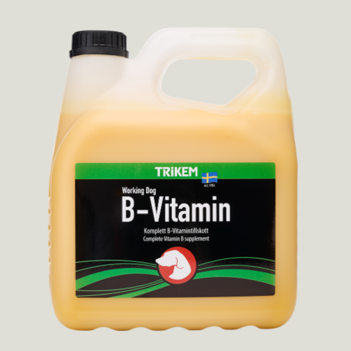 Trikem B Vitamin til hunde, hjælper med at støtte hundens energiniveau og generelle sundhed gennem et vigtigt vitamin-boost.