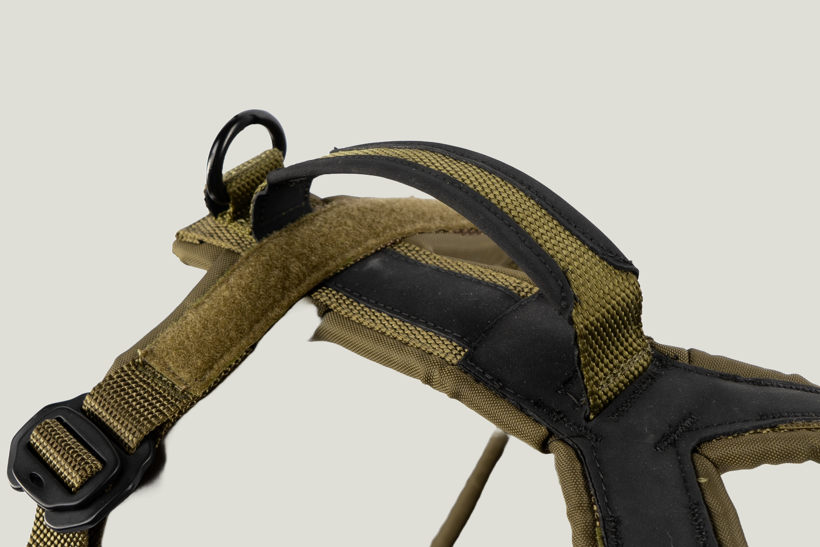 Non-stop Dogwear Line Harness Grip WD – et specialdesignet sele med grip, der giver maksimal kontrol og komfort under træning og hundesport, ideel til arbejds- og aktive hunde.