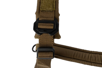 Non-stop Dogwear Line Harness Grip WD – et specialdesignet sele med grip, der giver maksimal kontrol og komfort under træning og hundesport, ideel til arbejds- og aktive hunde.